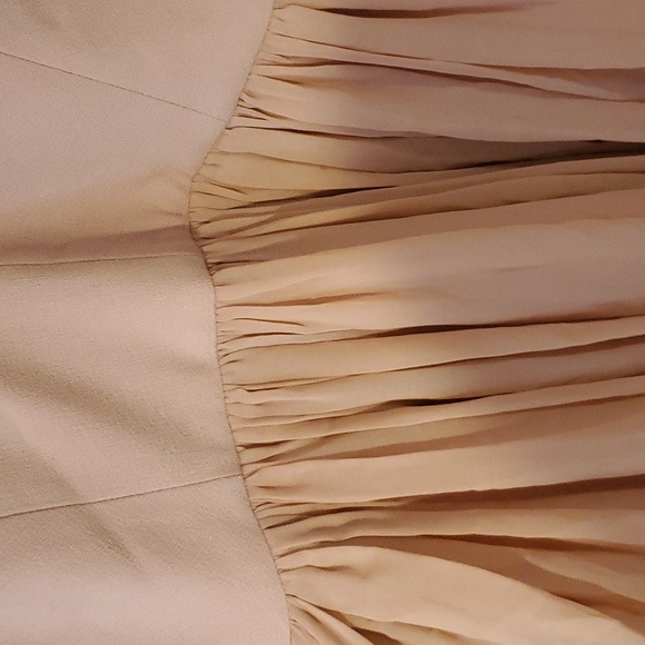 Dress the Population Alicia Midi Dress Blush Pink Size L - Picture 5 of 10